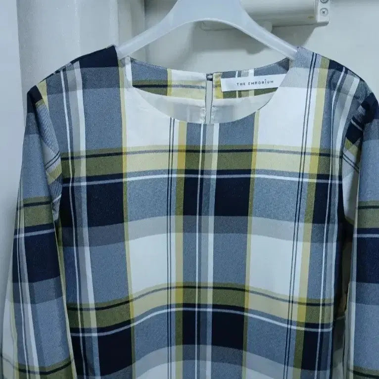 [BUNJANG] THE EMPORIUM Checkered Trench Dress / 체크원피스