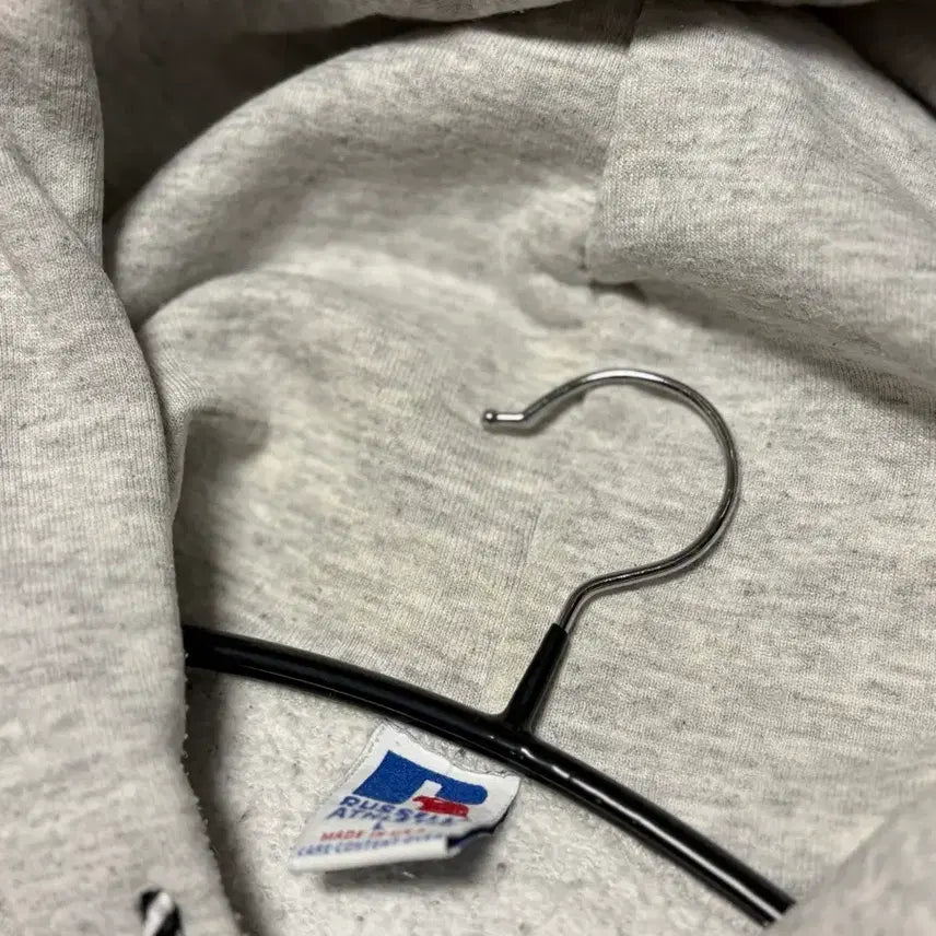 [BUNJANG] Russell 70s Vintage Hoodie Gray L / 70s 빈티지 러셀 후드 집업 그레이 L 박스핏