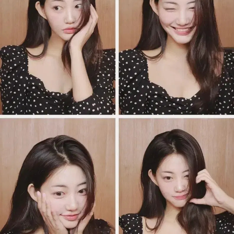 [BUNJANG] 제니오) 러블리 도트 블라우스 블랙 M 사이즈 / 제니오) 러블리 도트 블라우스 블랙 M 사이즈
