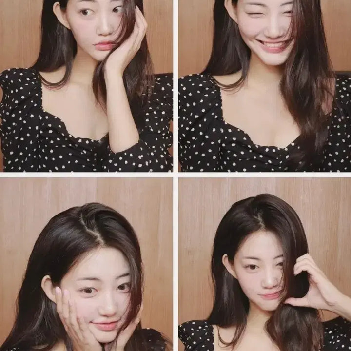[BUNJANG] 제니오) 러블리 도트 블라우스 블랙 M 사이즈 / 제니오) 러블리 도트 블라우스 블랙 M 사이즈