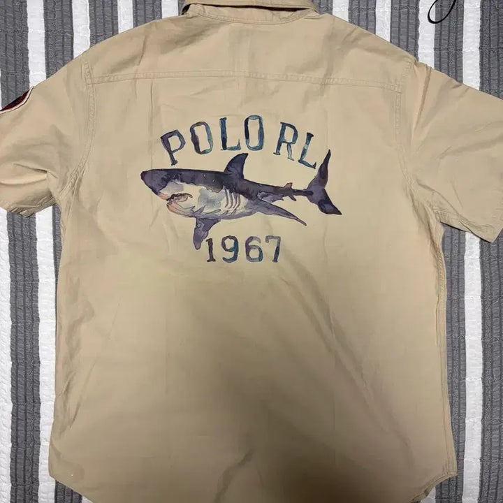 [SOLD OUT] 90s 빈티지 폴로 랄프로렌 OCEAN CAMP 피싱 반팔 셔츠