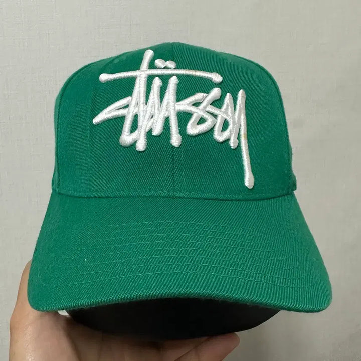 [BUNJANG] Stussy Green Ball Cap S-M / 스투시 볼캡 그린 S-M