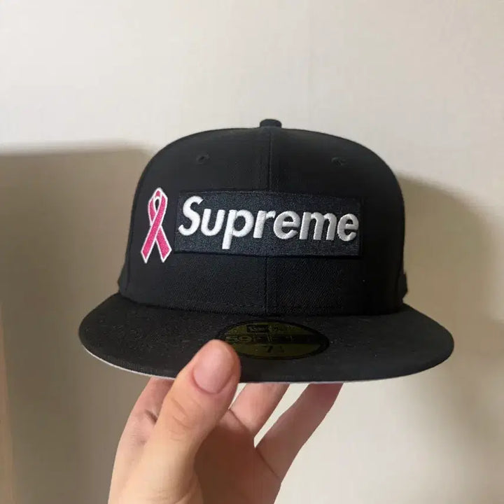 [BUNJANG] Supreme New Era 59FIFTY Cap Black / 슈프림 뉴에라 블랙 59fifty 캡모자 리본