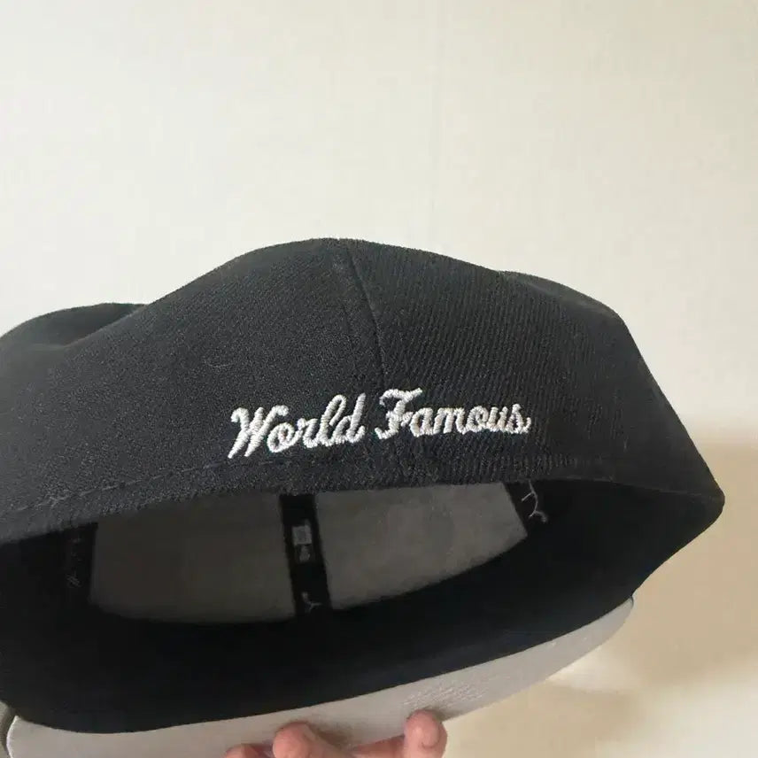 [BUNJANG] Supreme New Era 59FIFTY Cap Black / 슈프림 뉴에라 블랙 59fifty 캡모자 리본
