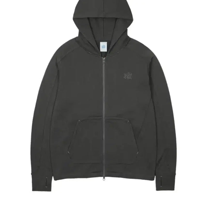 [BUNJANG] WISH Sansan Gear Collaboration Hoodie Charcoal / 위시 산산기어 콜라보 후드집업 차콜