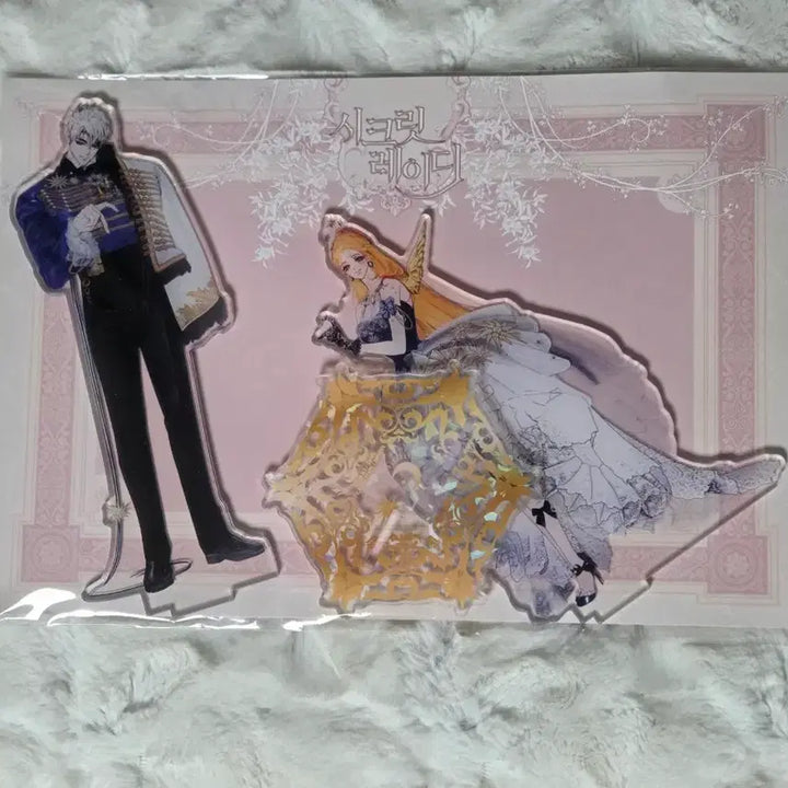 [BUNJANG] Secret Lady Mopop Cafe Acrylic Stand (Sealed) / 시크릿 레이디 모펀 카페 아크릴 스탠드 미개봉