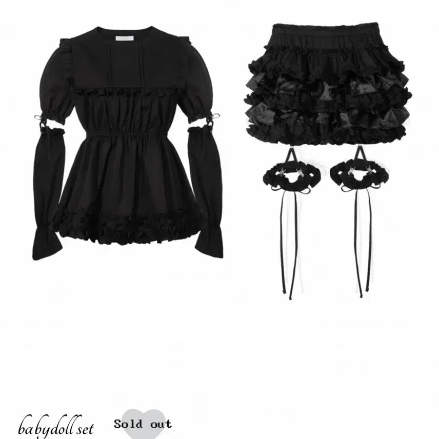 [SOLD OUT] 아이당클럽 babydoll set