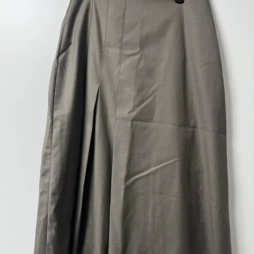 [BUNJANG] Treemingbird Pleats Skirt (Mocha Grey) / 트리밍버드 플리츠 스커트 (모카그레이)