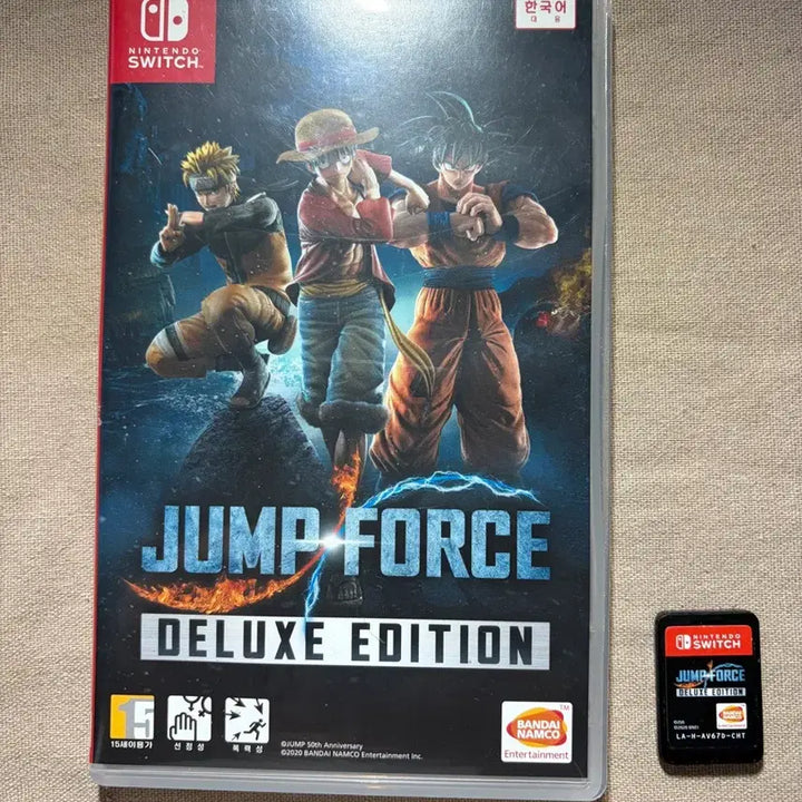 [BUNJANG] Nintendo Switch Jump Force Deluxe Edition (Korean Version) / 닌텐도 스위치 점프포스 디럭스 에디션 정발