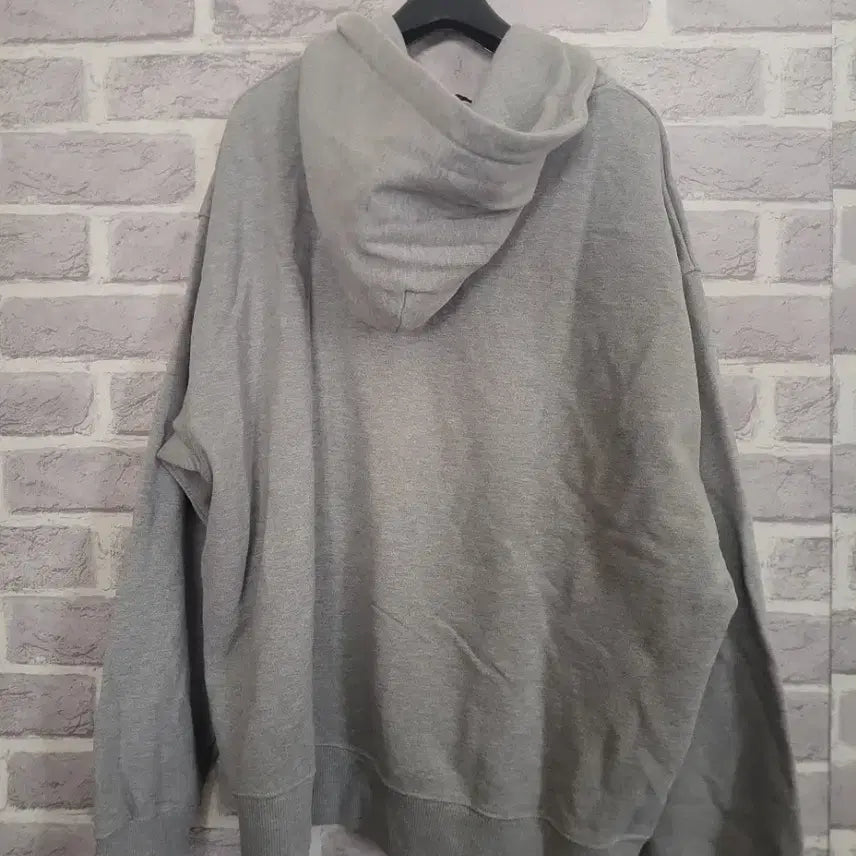[BUNJANG] X-Container Gray Hooded Zip-Up Jumper / 엑스컨테이너 그레이 후드집업점퍼L/알뜰한여우