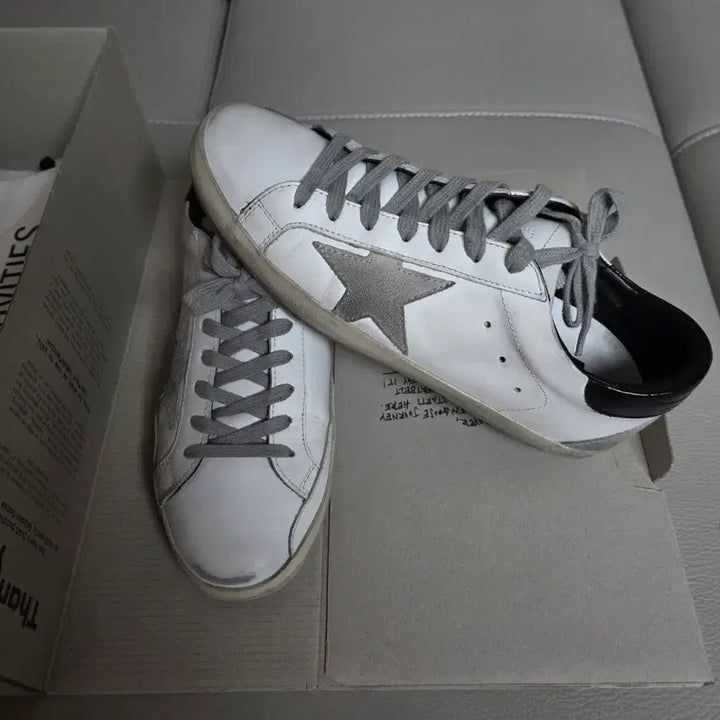 [BUNJANG] Golden Goose Black Tape Sneakers Size 40 / 골든구스 블랙탭 사이즈 40