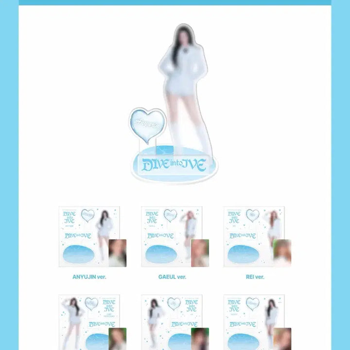 [SOLD OUT] 아이브 팬콘 ive md 아크릴 스탠드 + 포카 양도 레이 미개봉