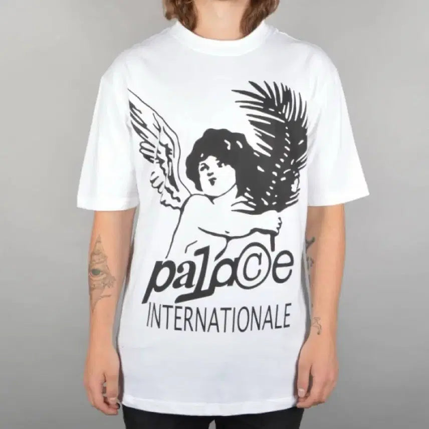 [BUNJANG] Palace 2016 Cherub T-Shirt White / PALACE 2016  CHERUB  팔라스 천사 티셔츠