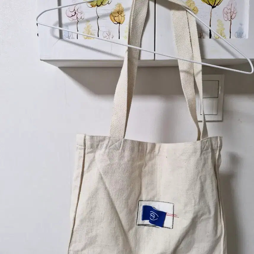 [BUNJANG] JaeYoo Nonaka Yoko Songi Embroidered Eco Bag / 재유노나카 요코송이 그림 자수 에코백