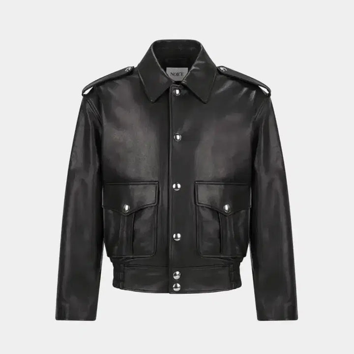 [BUNJANG] Nois 26ss Lambskin Leather Jacket / 노이스 26ss 램스킨 레더 자켓