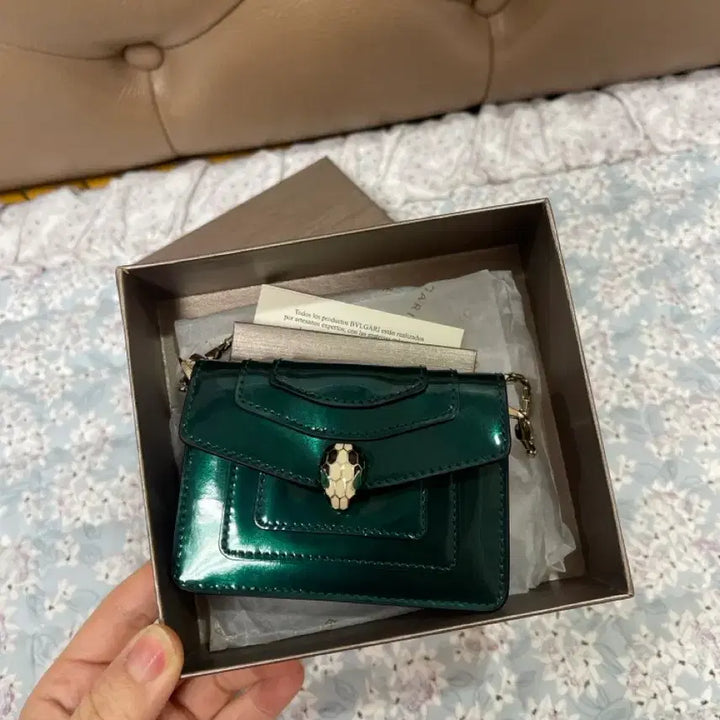 [BUNJANG] Bulgari Serpenti Forever Mini Chain Bag / 불가리 세르펜티 포에버 미니체인백