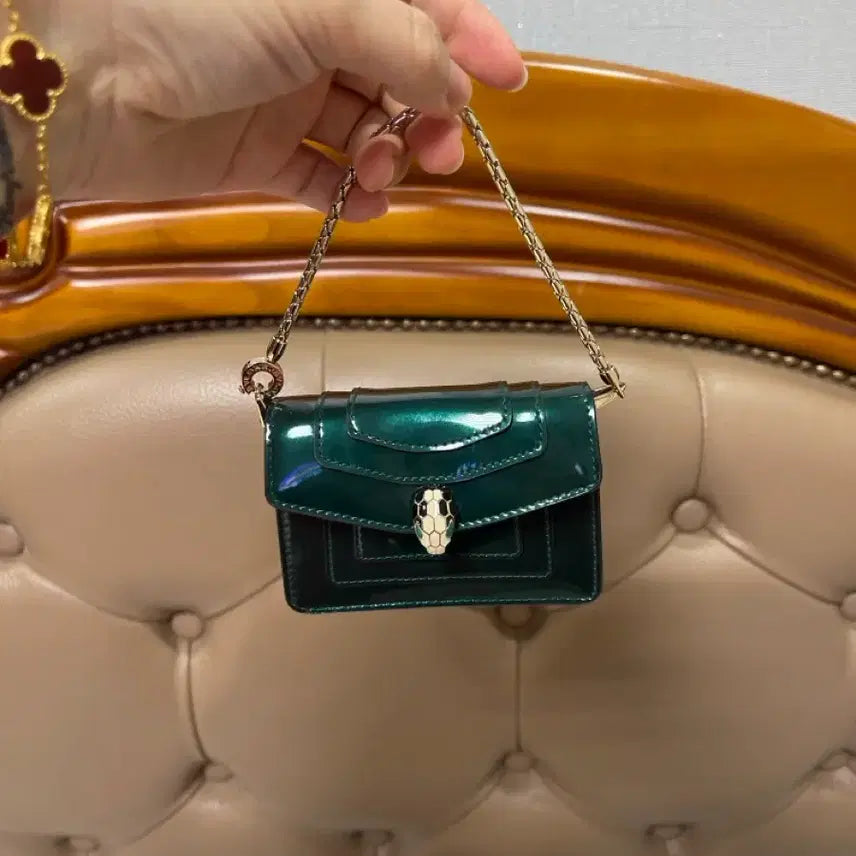 [BUNJANG] Bulgari Serpenti Forever Mini Chain Bag / 불가리 세르펜티 포에버 미니체인백