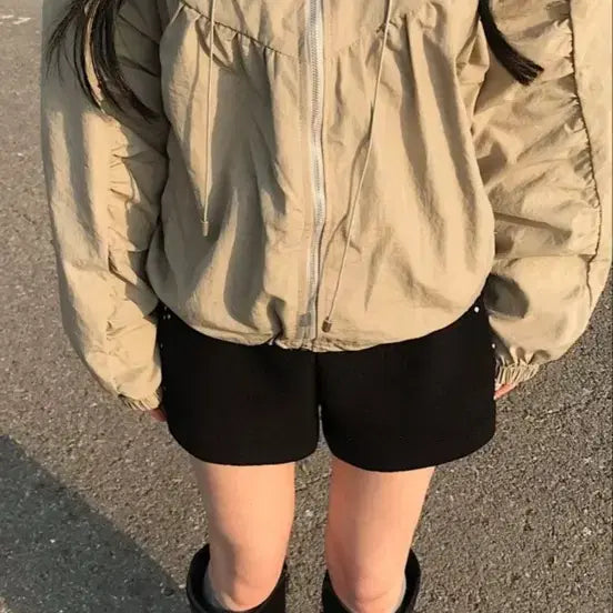 [BUNJANG] Windbreaker Top and Shorts Set / 바람막이 반바지 코디 세트로 판매합니다.