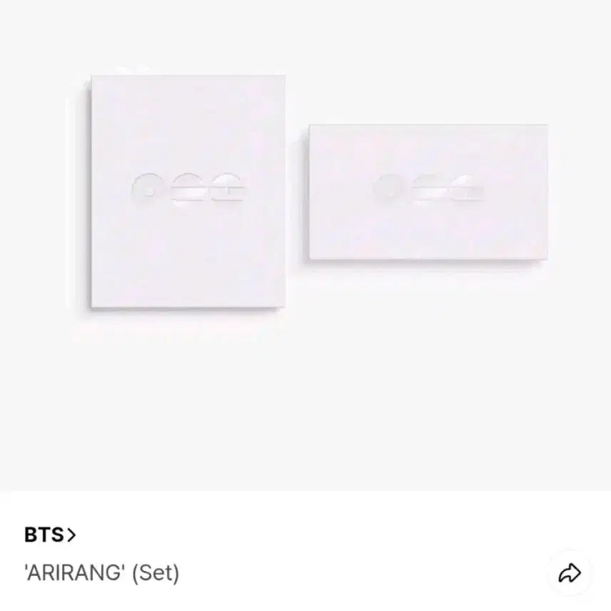 [BUNJANG] BTS ARIRANG Album Sealed / [미개봉] 아리랑 앨범 1개(0.9), 2종 set(1.7) 방탄소년단