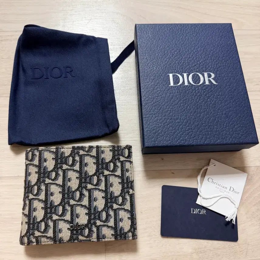 [BUNJANG] Dior Oblique Bifold Wallet / 디올 오블리크 반지갑 팔아요