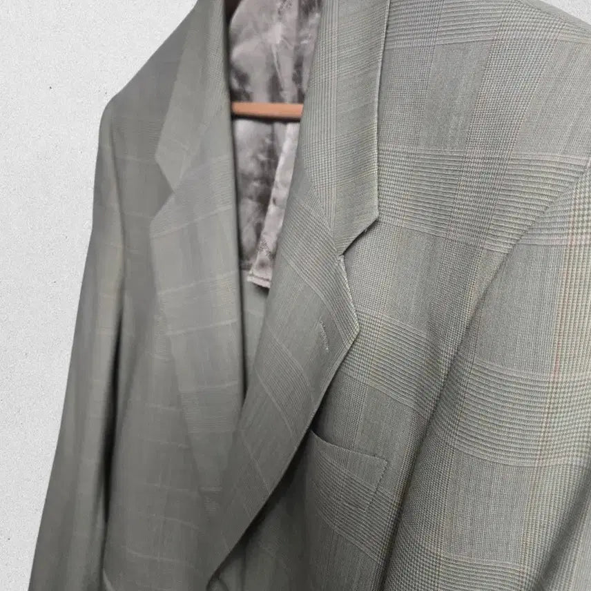 [BUNJANG] Valentino Garavani Wool Blend Check Jacket / 발렌티노 가라바니 울 블렌드 체크 자켓 / 이탈리아 테일러링 / 고급 드