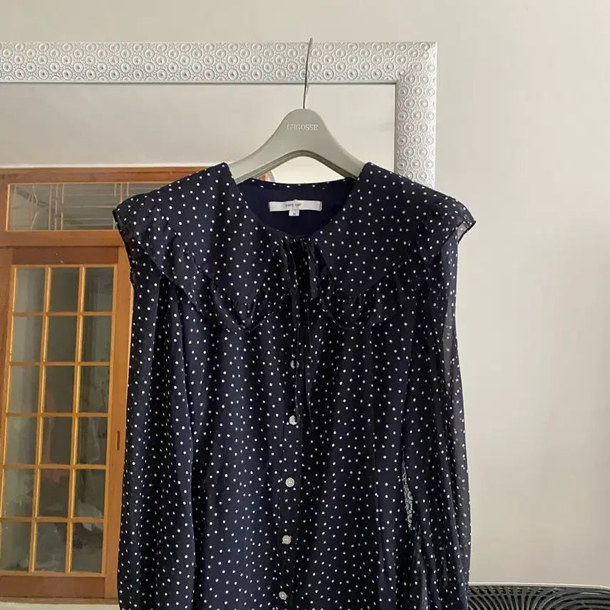 [SOLD OUT] 66 벰버 도트 롱롱 원피스.