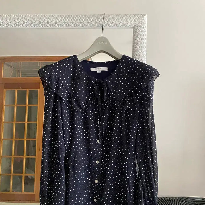 [SOLD OUT] 66 벰버 도트 롱롱 원피스.