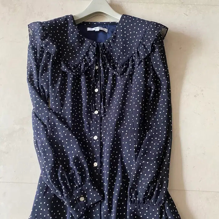 [SOLD OUT] 66 벰버 도트 롱롱 원피스.