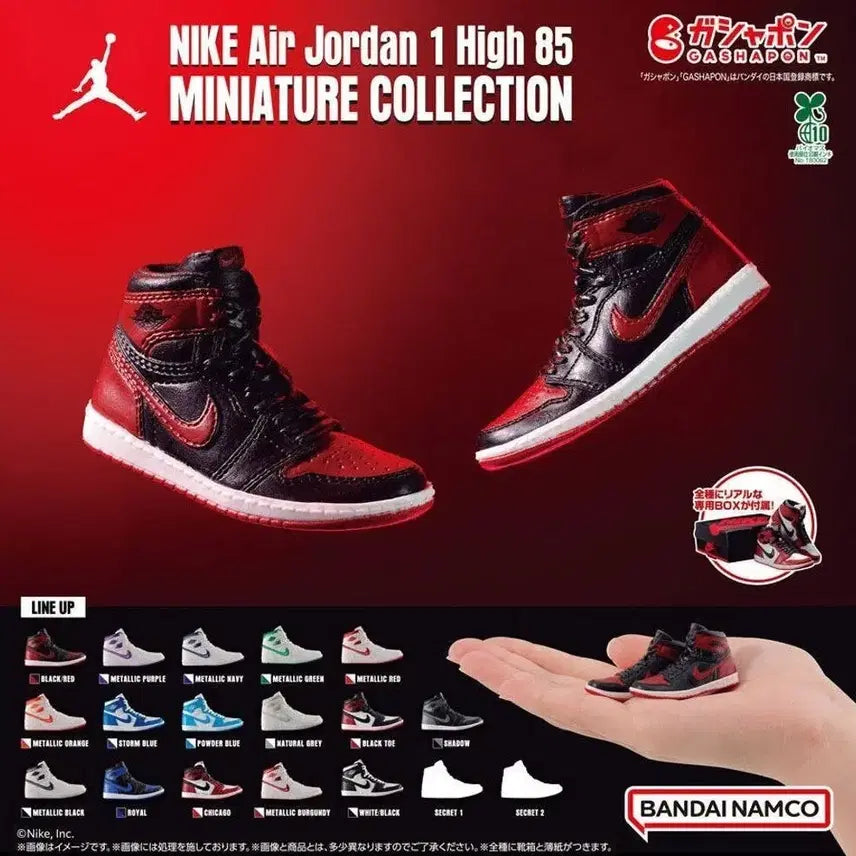 [BUNJANG] Nike Jordan Gacha Miniature Reverse Shadow Secret Edition / (새상품) 나이키 조던 가챠 미니어쳐 리버스 쉐도우 시크릿