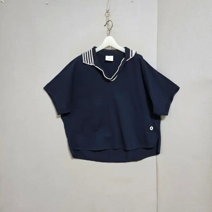 [SOLD OUT] 시스템 네이비 티셔츠 n4715