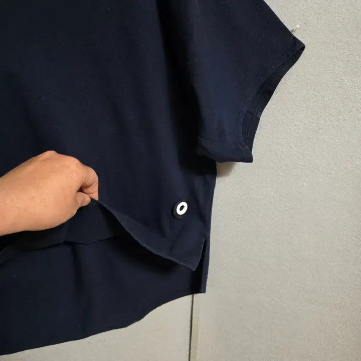 [SOLD OUT] 시스템 네이비 티셔츠 n4715