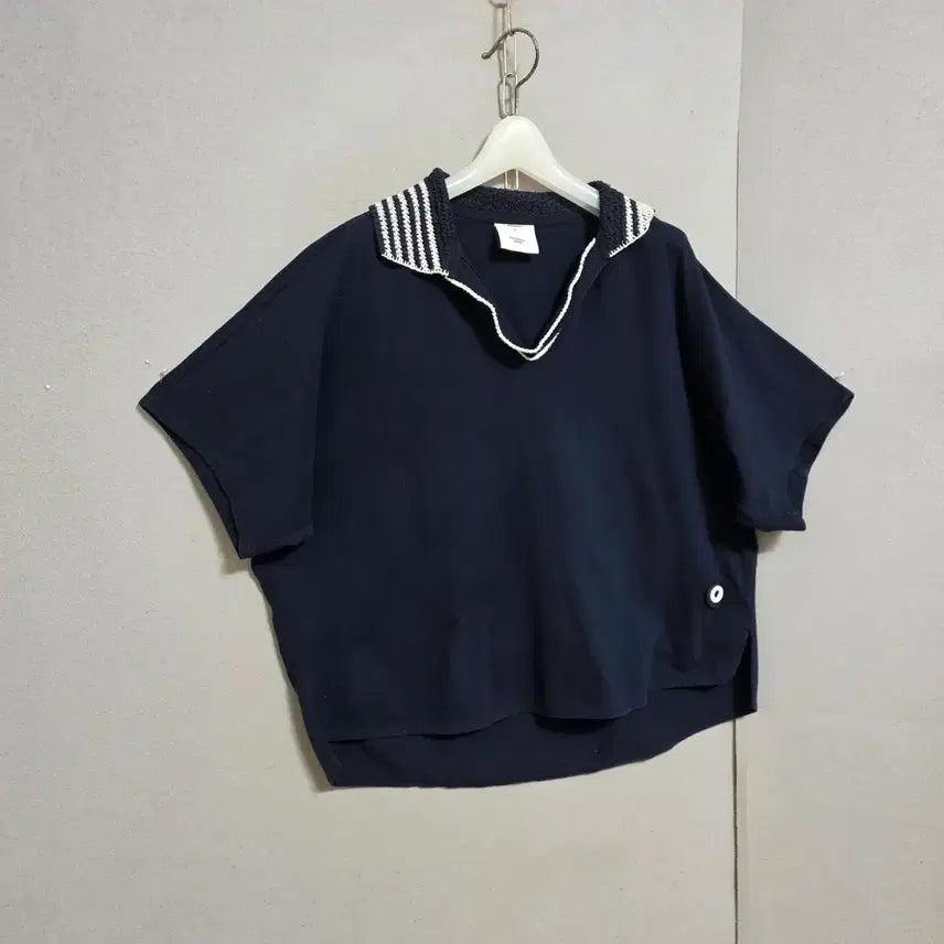 [SOLD OUT] 시스템 네이비 티셔츠 n4715