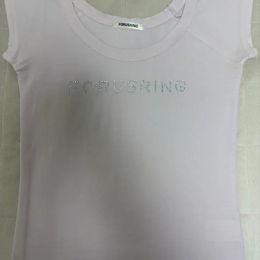 [SOLD OUT] 당일배송) 포어링 비쥬얼 로고티 핑크
