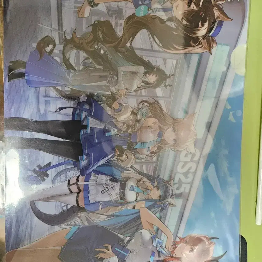 [SOLD OUT] 명일방주 엔드필드 gs 한정 a4 홀더 미개봉