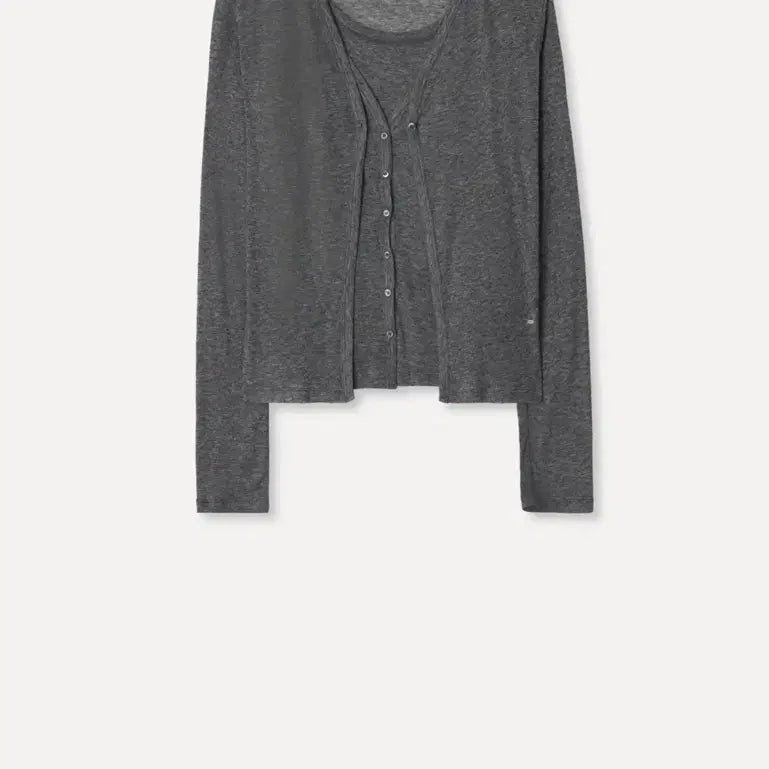[BUNJANG] Hoas Charcoal Cardigan / 호아스 가디건 새상품 팔아요