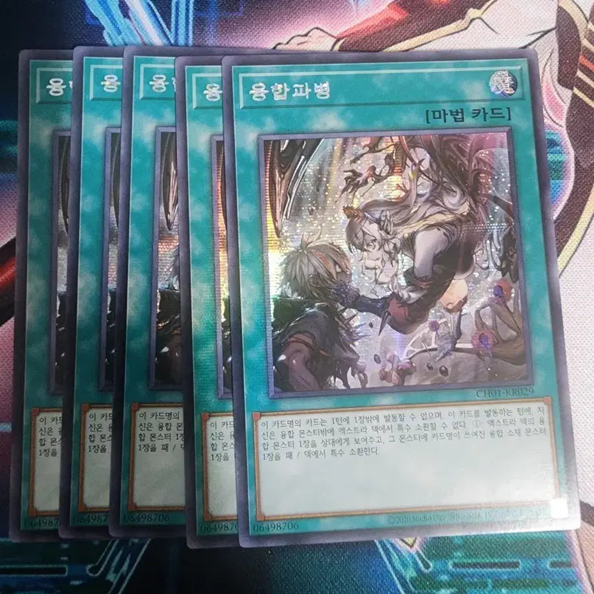[BUNJANG] Yu-Gi-Oh! Fused Deployment Card - Secret Rare / 유희왕 융합파병 낙인일러 시크