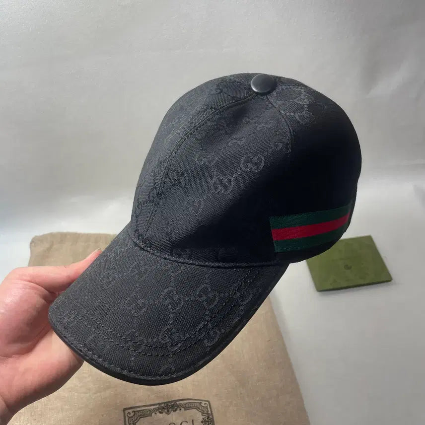 [BUNJANG] Gucci Web GG Cap / [새상품급,58M] 구찌 웹 GG 모자 볼캡