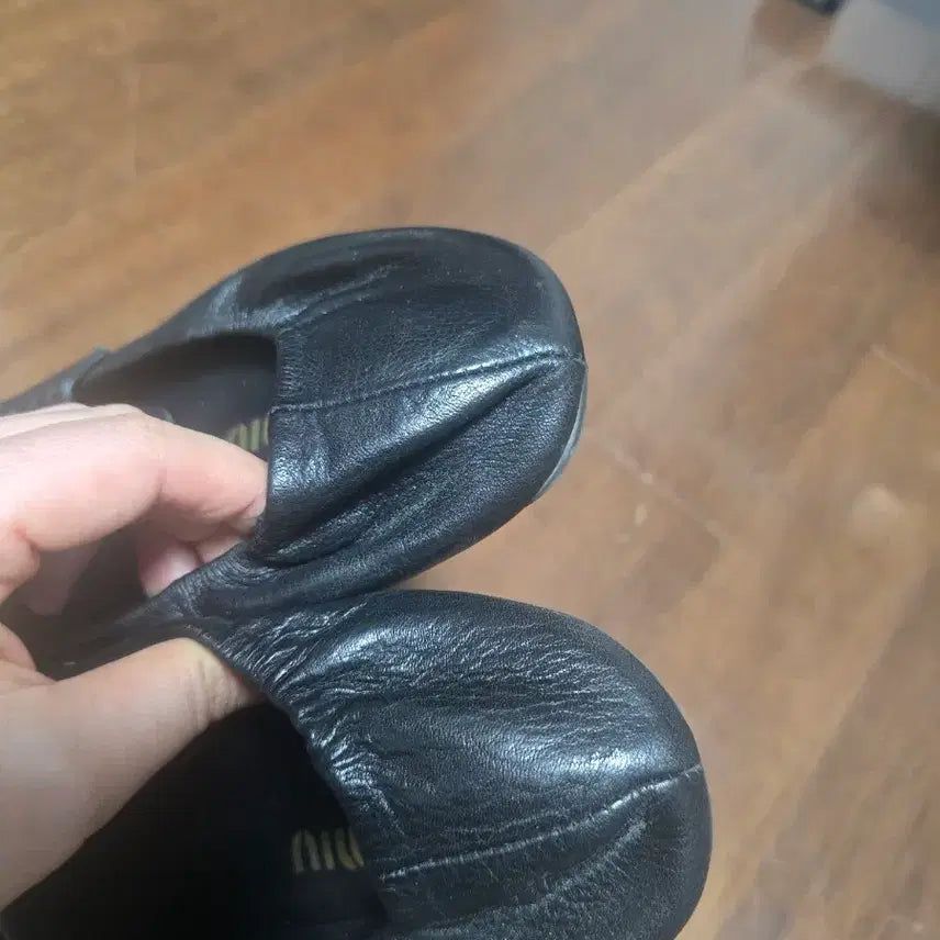 [BUNJANG] Black Leather Shoes / 38사이즈 단화