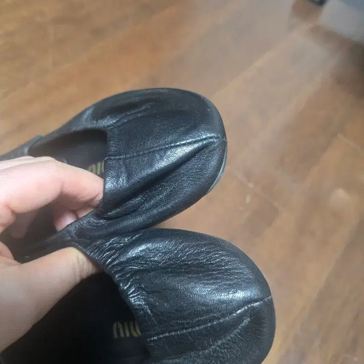 [BUNJANG] Black Leather Shoes / 38사이즈 단화