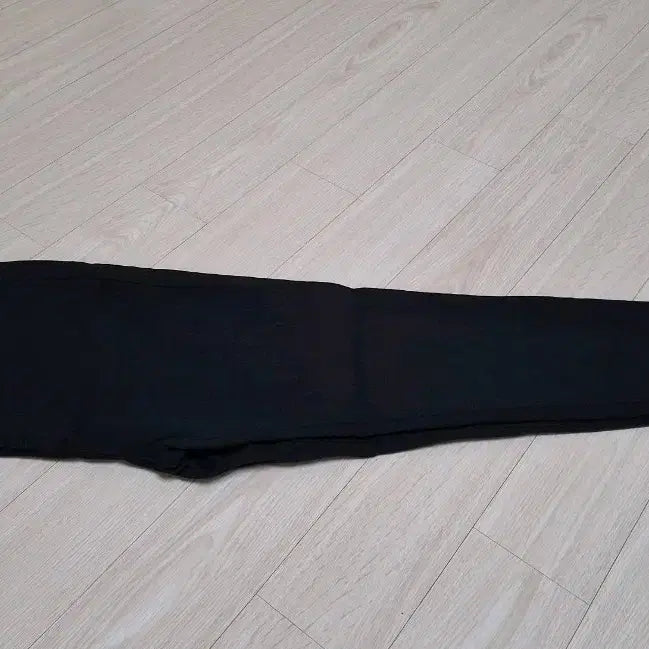 [BUNJANG] Black Denim Cutting Jeans Style Pants / 블랙 데님 컷팅진 스타일 바지