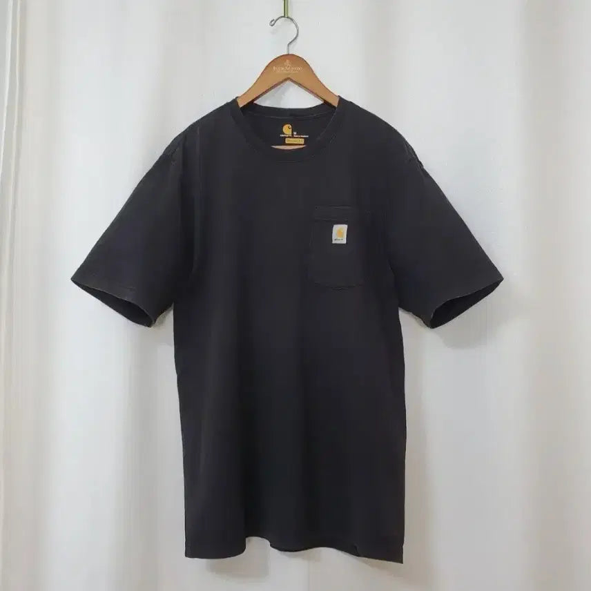 [BUNJANG] Carhartt WIP Original Fit T-Shirt Black S / 칼하트 오리진 남성S