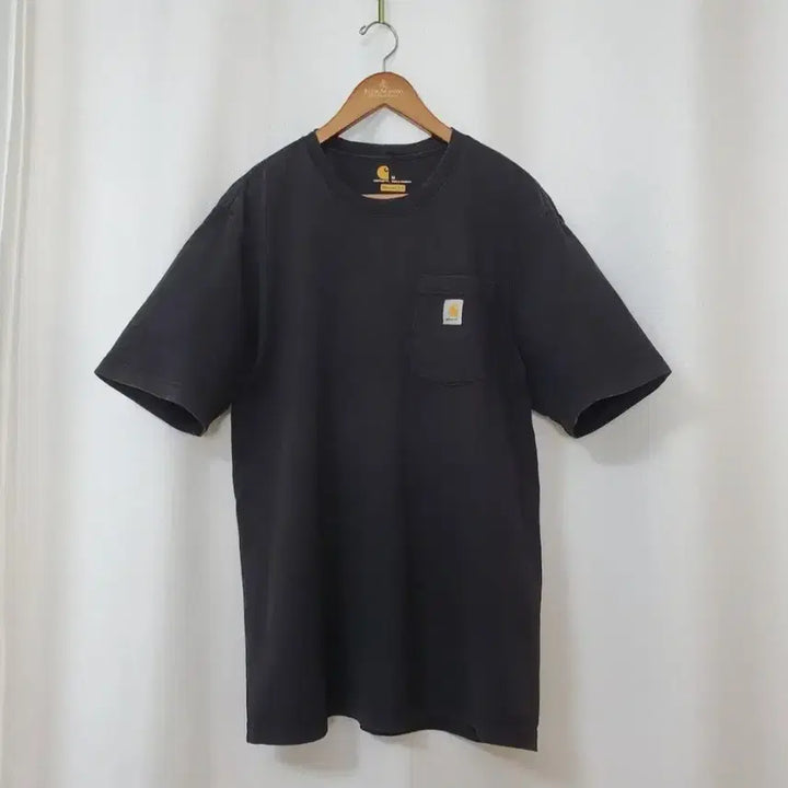 [BUNJANG] Carhartt WIP Original Fit T-Shirt Black S / 칼하트 오리진 남성S