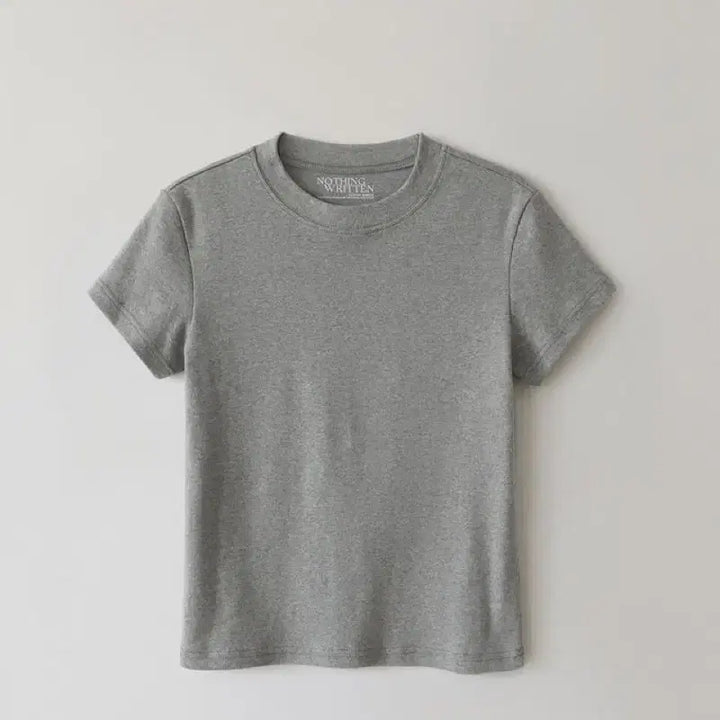 [BUNJANG] Nothing Written 90s T-Shirt (Gray) / 낫띵리튼 90s t-shirt (Gray)