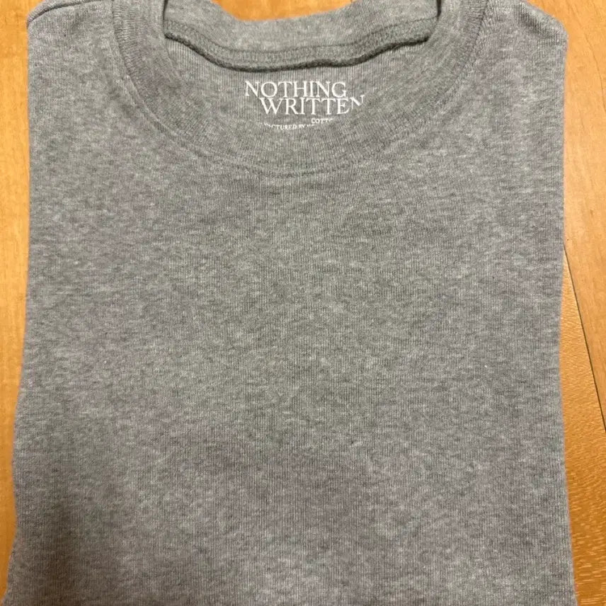 [BUNJANG] Nothing Written 90s T-Shirt (Gray) / 낫띵리튼 90s t-shirt (Gray)