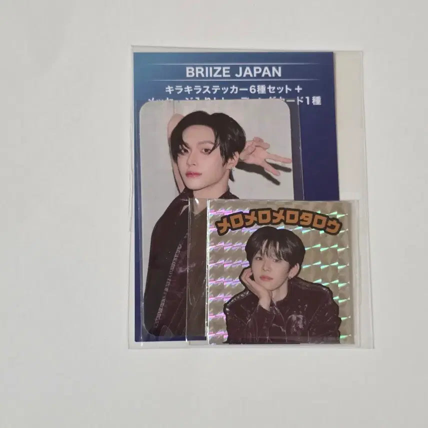 [BUNJANG] RIIZE BRIIZE Japan Entrance Benefit Wonbin Photocard + Member Stickers (Set) / [미개봉] 라이즈 브리즈재팬 입회 특전 원빈 포토카드+멤버 스티커(6장)