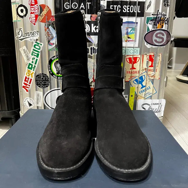 [BUNJANG] Nonnative x Rags McGreggor Biker Zip-Up Boots Size 41 / nonnative x rags mcgregor 바이커 짚업 부츠 41