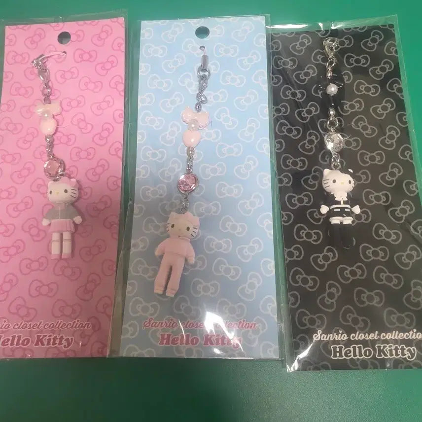[BUNJANG] Kitty Long Leg Keychain Bundle Set / 키티롱다리키링일괄판매(배송비포함)