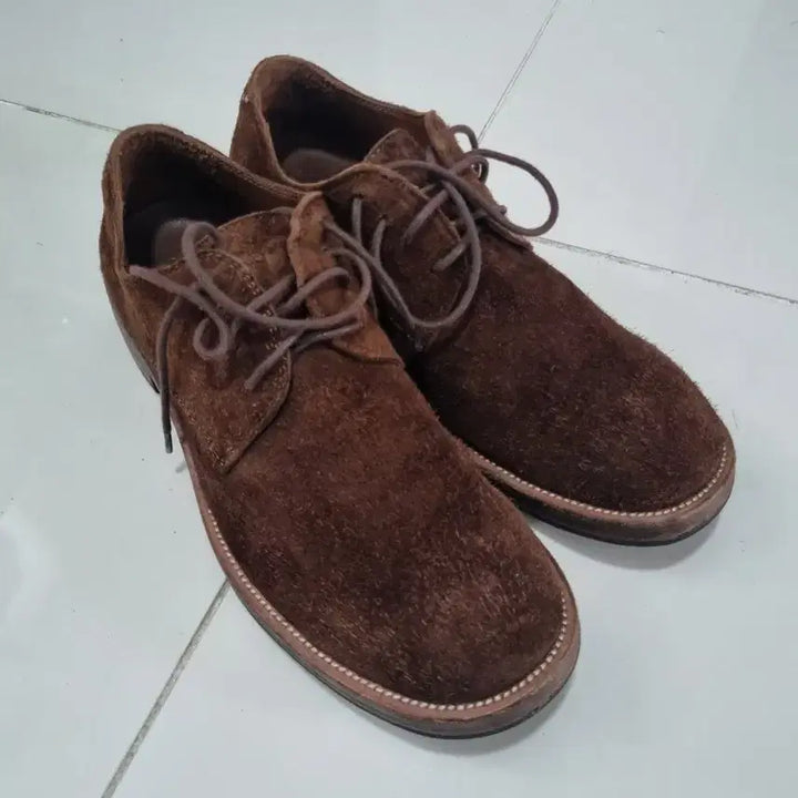 [BUNJANG] Gourmet Competitor Brown Leather Shoes / 골멧 컴피더비 브라운 285