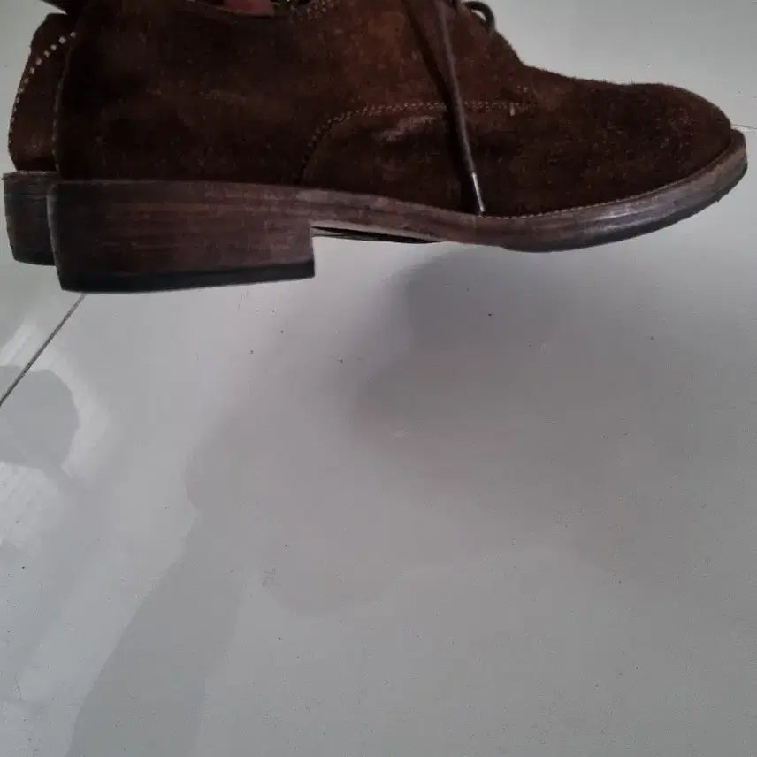 [BUNJANG] Gourmet Competitor Brown Leather Shoes / 골멧 컴피더비 브라운 285