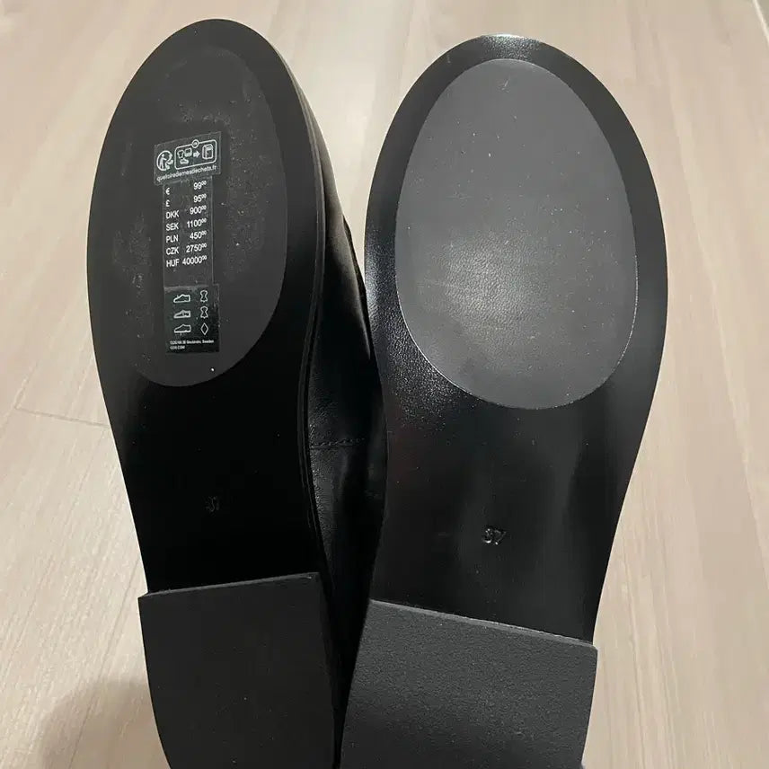 [BUNJANG] COS Classic Leather Loafers Black / COS 클래식 레더 로퍼 블랙 235 (37)